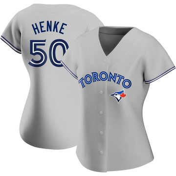 Tom Henke Men's Toronto Blue Jays Alternate Jersey - Royal Replica